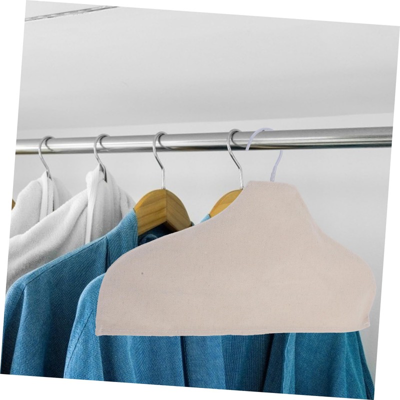 FUNOMOCYA Clothing Store Hanger Covers 3pcs Nonslip Wardrobe Covers for