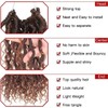 Xtrend 8 packs Boho Faux Locs Crochet Hair Pre-Looped Messy