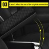 AOMSAZTO Heightening Armrest Pad for 2013-2018 Toyota RAV4