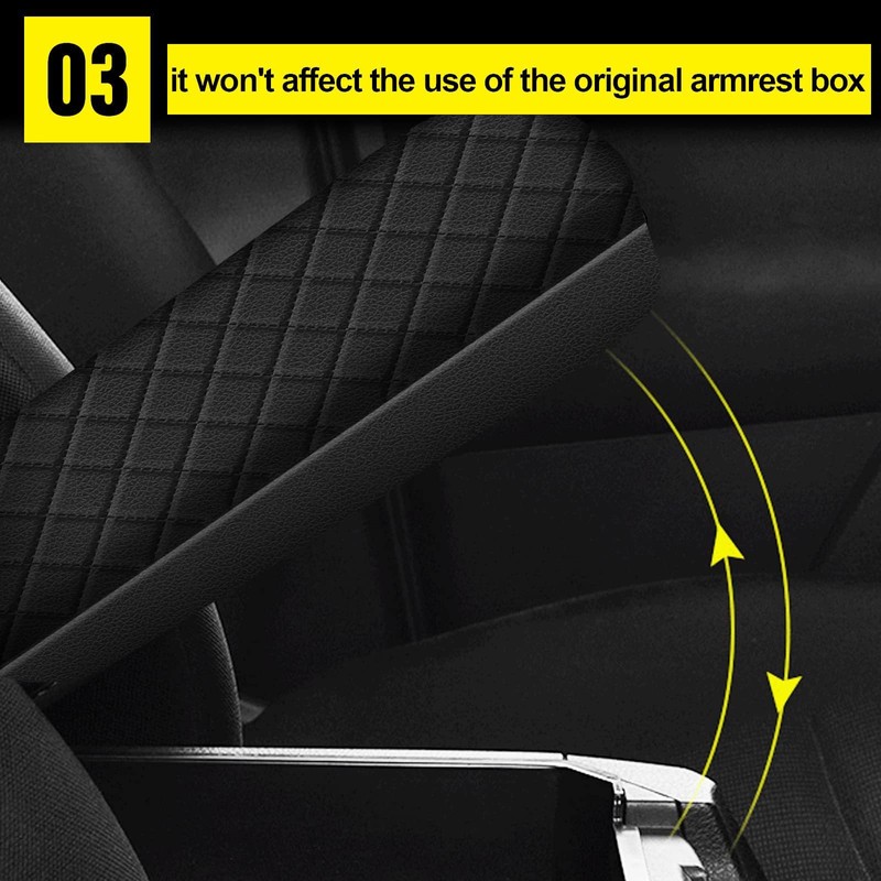 AOMSAZTO Heightening Armrest Pad for 2013-2018 Toyota RAV4