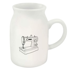 300ml 'Sewing Machine' Ceramic Milk Jug (MJ00016097)