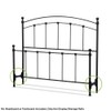 Compact Short Steel Hook-On Bed Rails for Headboard and Footboard