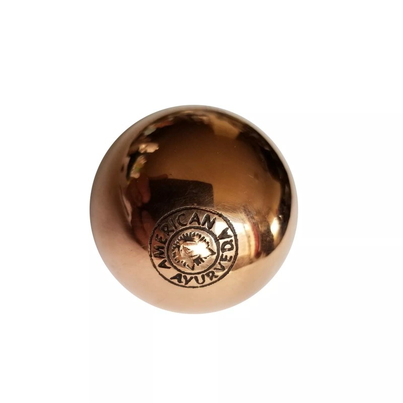 Pure Solid Copper Ball Sphere Orb Energy Healing Grounding Mineral