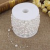 60m roll Pearl Wire Beads, 3mm 8mm Artificial Pearls String
