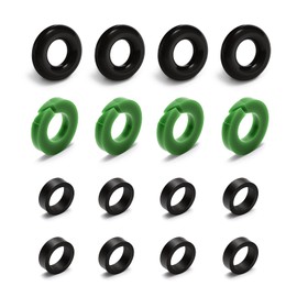 Fuel Injector Seal O-Ring Kit Compatible with Chevy Cruze Malibu Equinox Trax, Buick Encore Envision Regal LaCrosse, GMC Terrain Replaces 12673-056 483640