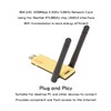 USB WiFi Adapter 2.4G 5G Dual Band Dual Antennas 802.11AC