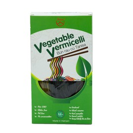 TANISA Vermicelli Rice Noodles with 5-Mixed Natural Color, Asian Noodles, Vegetables Vietnamese Noodles, Gluten Free Noodles, Non-GMO, No Preservative, Impressive Meals for Family (0.8mm - 8.8 oz)