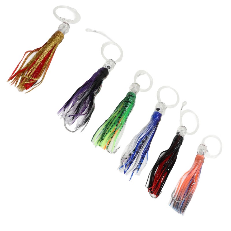 6pcs 25cm Saltwater Trolling Lure Saltwater Casting and Trolling Swimbait