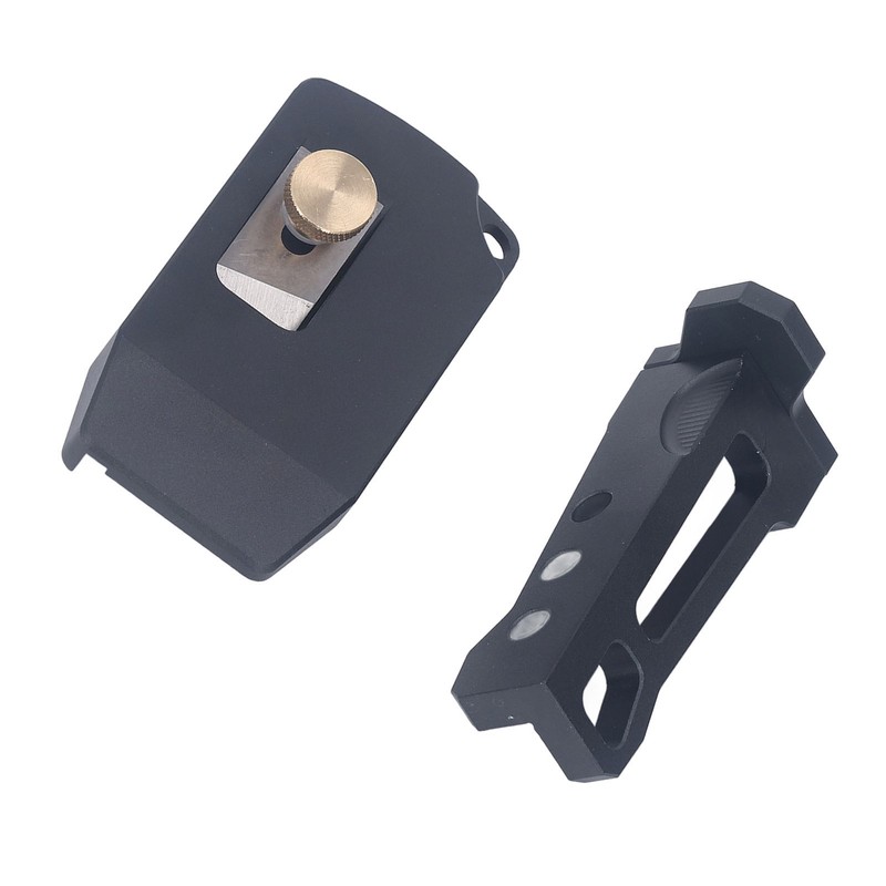 2Pcs Chamfer Plane Aluminum Alloy Edge Trimmer Corner Banding Woodworking