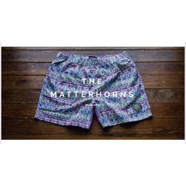 Brodie Chiller 5.5" Aztec Swim Shorts - Quick Dry - No Interior Liner - Size: Large