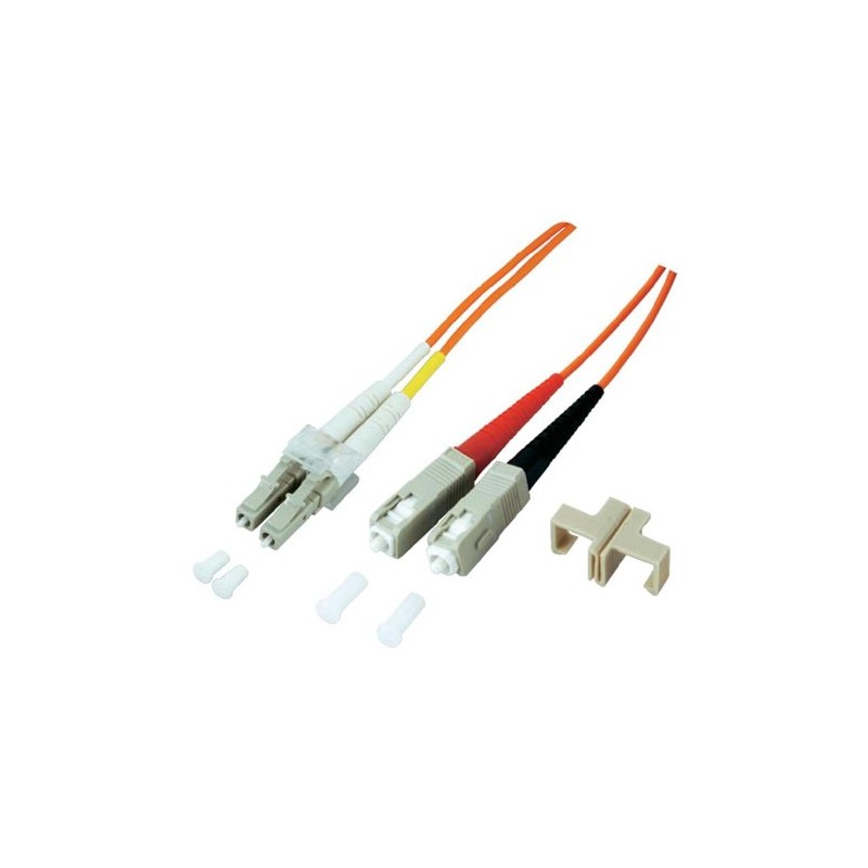 EFB-Elektronik, Violet Fiber Optic Cable – LC-SC 50/125µ 5 m