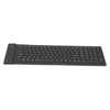 Foldable Silicone Keyboard 108 Keys Waterproof Full Sealing Design Mute