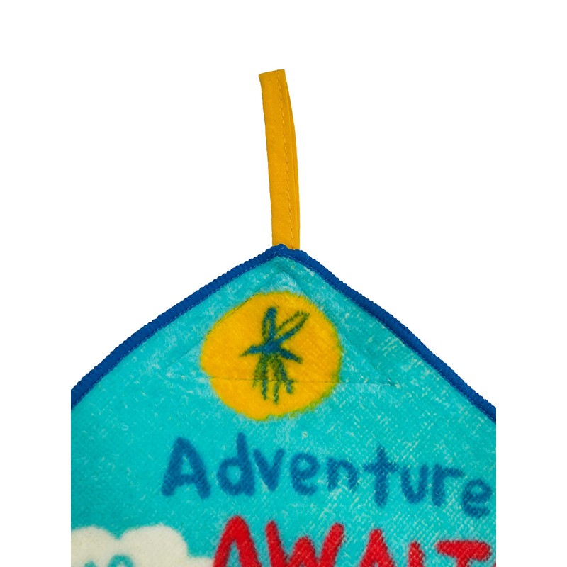 Marushin 4985004300 Loop Towel, Jurassic World, Dino Days, Character, Kindergarten,