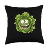 Iceberg Lettuce Funny Design Throw Pillow