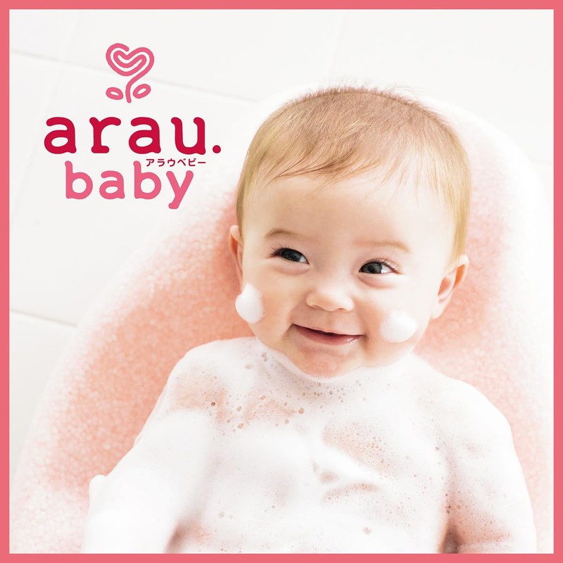 arau. (アラウ) [Large Capacity] arau. Baby Foam Full Body Soap