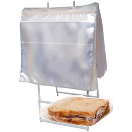 2,000 Count - Fold Top Sandwich Bags, suitable for hot and cold, Saddle Pack, No Zipper, 6.5” W x 7.0" H, Clear Plastic