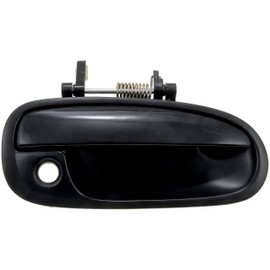 Dorman 77778 Front Passenger Side Exterior Door Handle Compatible with Select Honda Models, Smooth Black