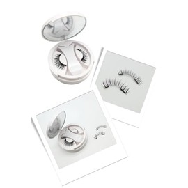 Magnetic Eyelashes Kit | Reusable & Natural Look | No Glue Needed | Lightweight & Comfortable | Easy to Apply & Remove (C)