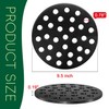 GGC Round Cast Iron Fire Grate for Big Green Egg,