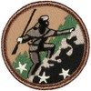The Frontiersman Patrol Patch - 2" Diameter Round Embroidered Patch
