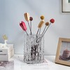 Aoderun Glass Vase Crystal Vase Heavy Duty Large Flower Vase