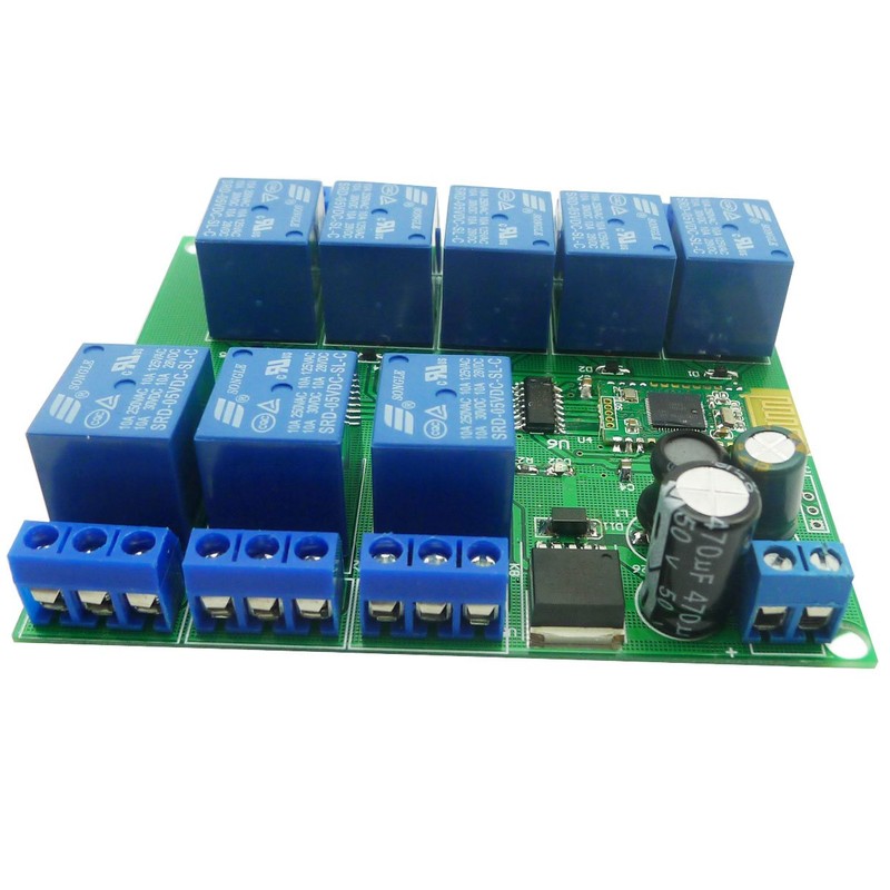 Aihasd Bluetooth Relay Module 8 Channel 4.0 BLE for Apple