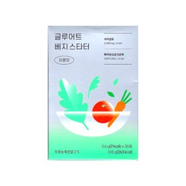 Gluert Glute Veggie Starter 3.6g x 30 packets 1 / 글루어트 베지 스타터 3.6g x 30포 1개