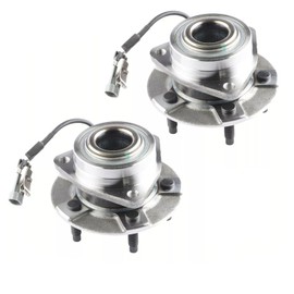MOSTPLUS Wheel Bearing Hub Front Wheel Hub and Bearing Assembly 513189X2 Compatible for Equinox Torrent Vue with ABS 5 Lug Only for 4 Wheel(Set of 2)