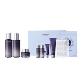 OHUI Age Recovery 3P Set (Skin 150ml+Emulsion 140ml+Cream 25ml+Skin 20ml+Emulsion 20ml+Essence 10ml+Soft Amino Foam 45ml+Collagen - [RENEWAL] Age Recovery 3P Set