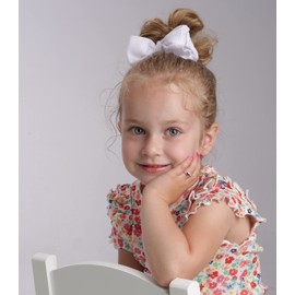 Precious Pieces Sterling Silver Twisted Rope Band Baby Ring with Silver Heart, Stackable or Pinky Ring (Size 5)