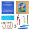 Stained Glass Supplies Kits, Glass Cutting Tools, Black Backed and