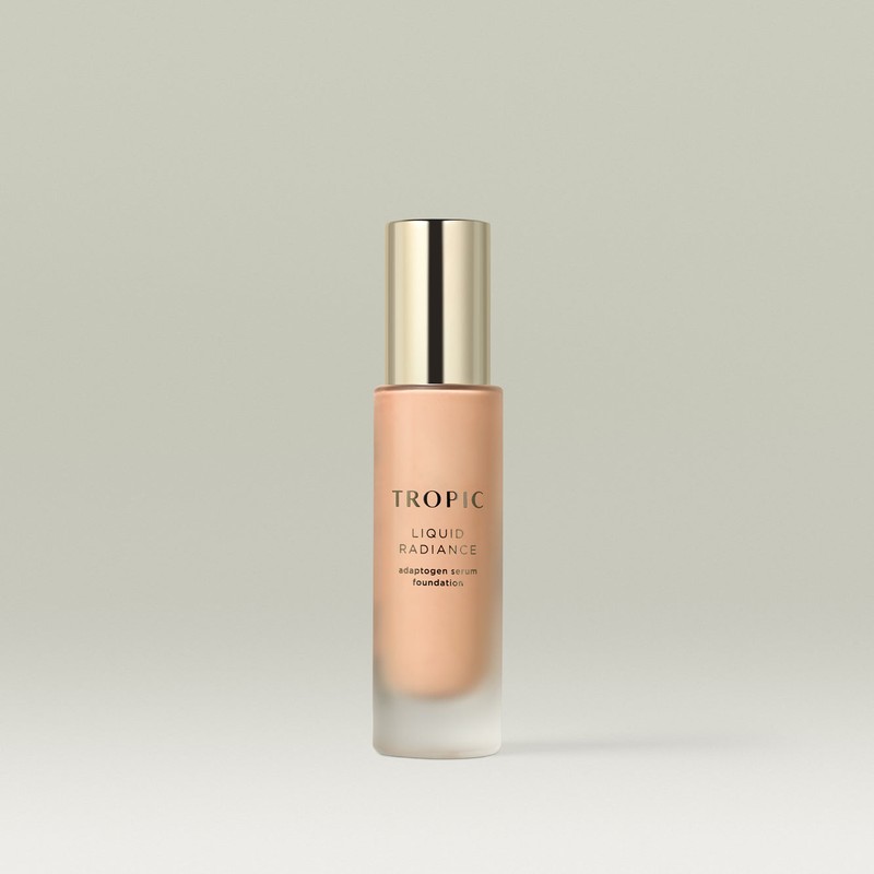 Tropic Skincare Liquid Radiance Adaptogen Serum Foundation, Shade 10 (Deep
