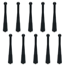 BVMAG 806-941 MHz SMA-F Stubby Antenna Compatible for Motorola XTS2500 XTS3000 XTS5000 MTS2000 HT1000 MTX850 Walkie Talkie 10Pack