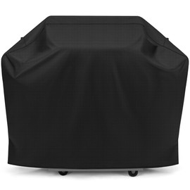 Unicook Grill Cover for Outdoor Grill, 60 Inch, Waterproof Vinyl with Polyester Lining, Durable, BBQ Grill Cover for Weber, Char-Broil, Nexgrill & More, Basic Version