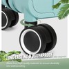Vivikivi Luggage Replacement Wheels, 2 Pcs Universal Suitcase Double-Row Wheels