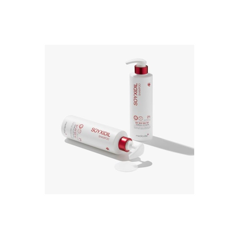 Medicube Soyxidil Shampoo Coreano Cuero Cabelludo Cabello Extracto Soya Biotina