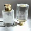 Hospitality Source Crystal Glass Lamp Finial Set, 2 Pieces -