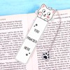 Cat Lover Gifts for Women Cute, Book Accessories, Cat Bookmark,