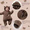 Xifamniy Baby Newborn Girls Boys Winter Clothes Snowsuit Footie Romper