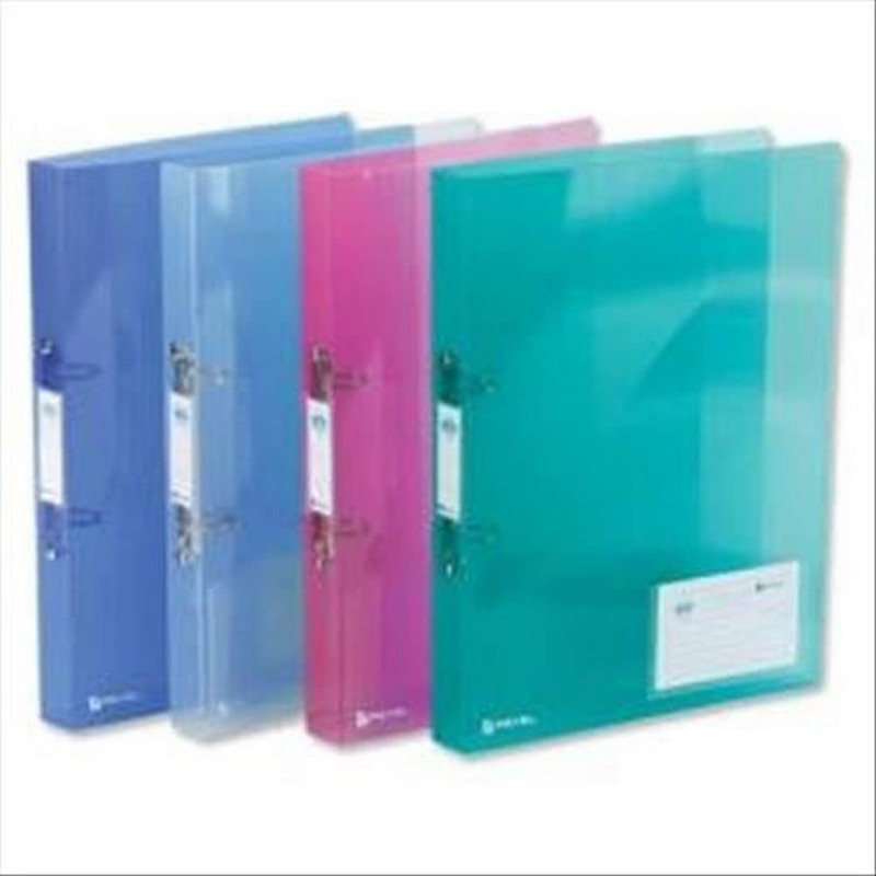 Rexel A4 Ring Binder, Assorted Colours (Orange, Blue, Lime Green