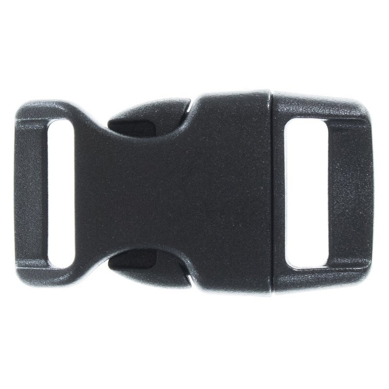 Craft County 200 Piece 3/8" Contoured Side Release Plastic Buckles
