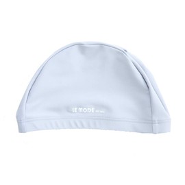 LE MODE de Toi bousiSA5-ro Swimming Cap, Made in Japan, Swimming Cap, Swimming Cap, Loose Fit, Unisex, School, School (Silver (Made in Japan), L