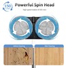 Electric Mop, AlfaBot WS-24 Cordless Spin Mop for Floor Cleaning,