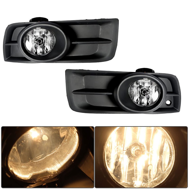WFLNHB Fog Lights Assembly Replacement for 2010-2014 Chevy Cruze with