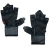 Epic Leather Gym Gloves with Built in 2" Wide Wrist