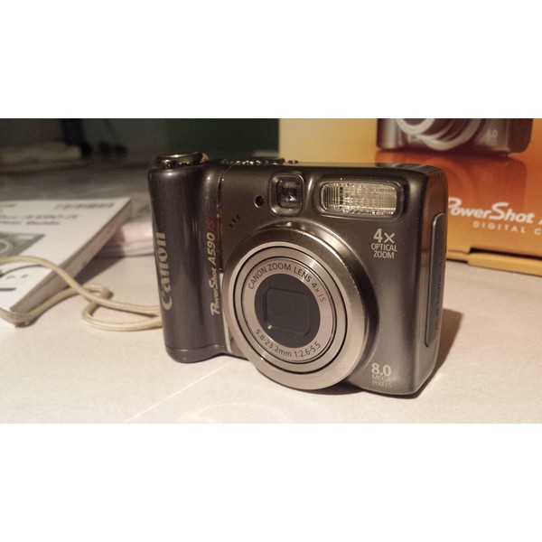 Canon PowerShot A590IS 8MP Digital Camera with 4x Optical Image