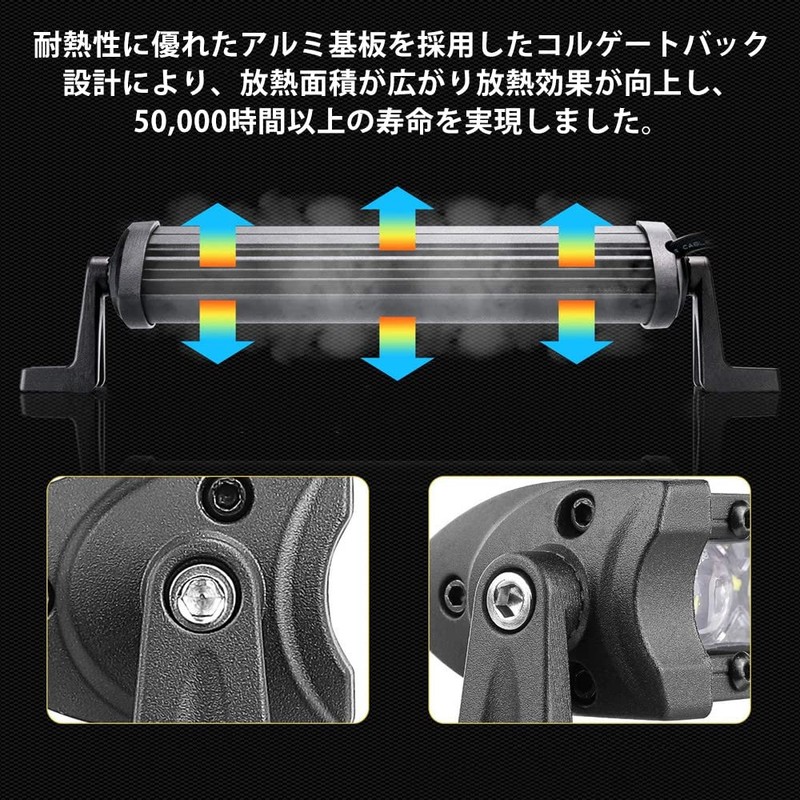 LED Fog Lamp, LED Work Light, 7 Inch, LED Work