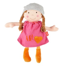 SIGIKID 39409 Doll Small Softdolls Girls Baby Toy Recommended from 6 Months Pink
