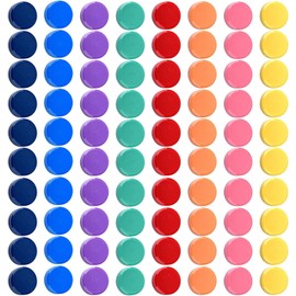 Pack of 80 Magnets Strong, 8 Colours Magnetic Whiteboard Magnets, Strong Hold Board Fridge Magnets Small Mini Magnets Colourful Round Magnets for Whiteboard Pin Board Magnetic Board Magnetic Board