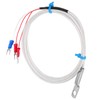 Temperature Sensor Probe PT100 Thermistor Temperature Measuring Probe Round Hole